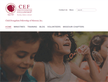Tablet Screenshot of cefmissouri.org